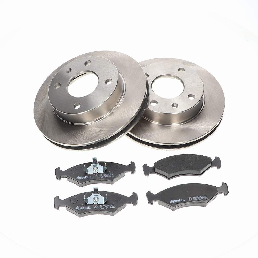 Brake Disc & Pad Kit Front Standard Griffith 400/Chimaera/V8S - TVR_J0001_STDFR_KIT