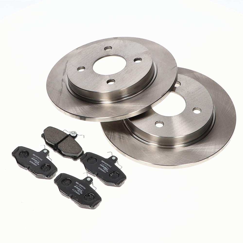 Brake Disc & Pad Kit Rear Standard Plus Griffith 400/Chimaera/V8S - TVR_J0106_STD+RR_KIT