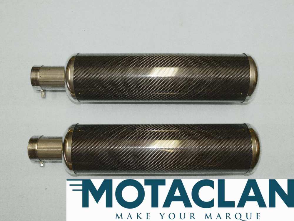 Silencer end cans - TVR_S0376_CCL