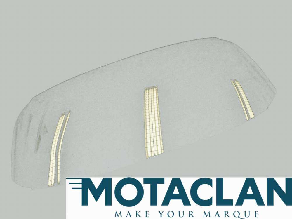 Windscreen rear clear - TVR_U1605