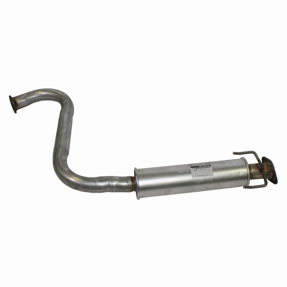 Intermediate assembly exhaust system