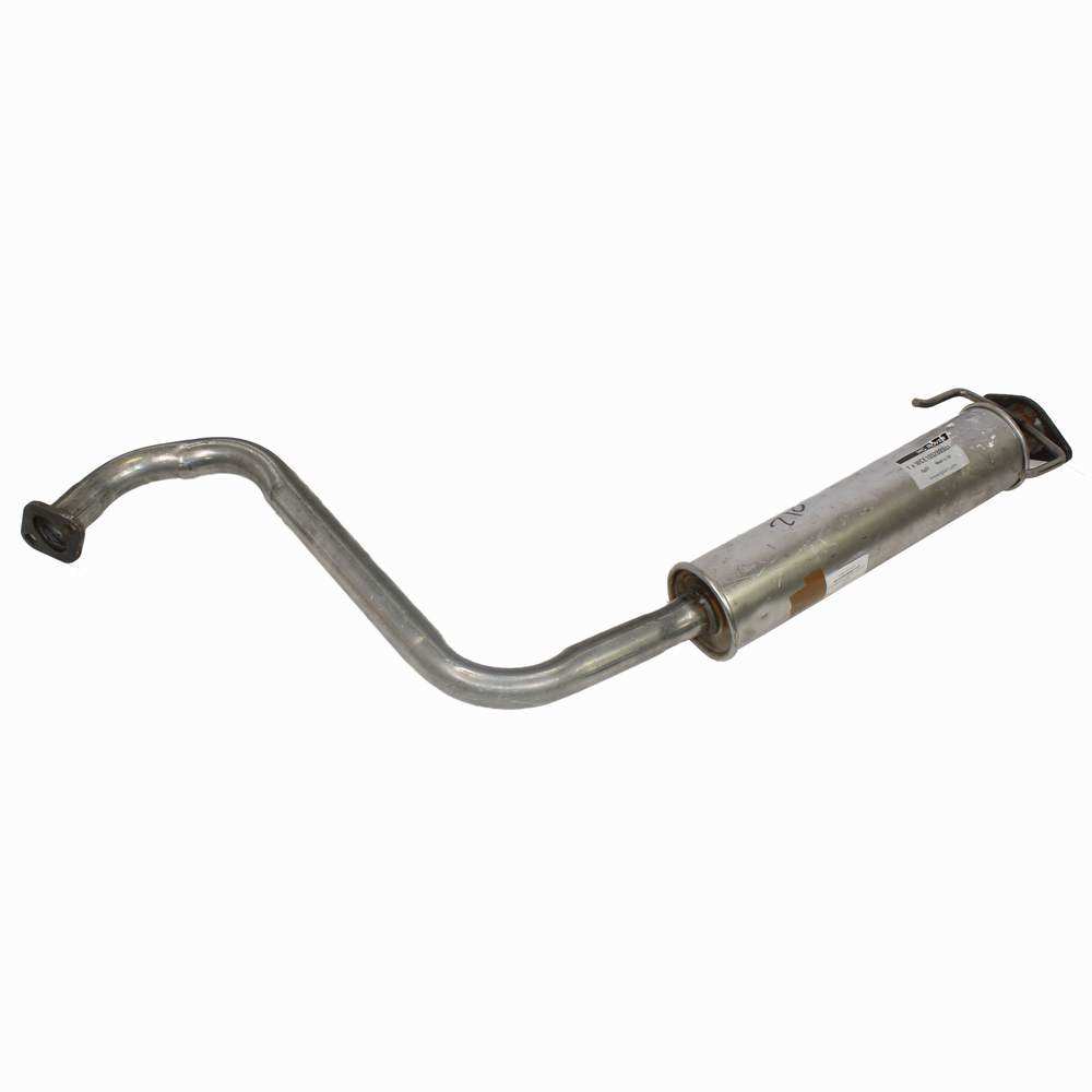 Intermediate assembly exhaust system