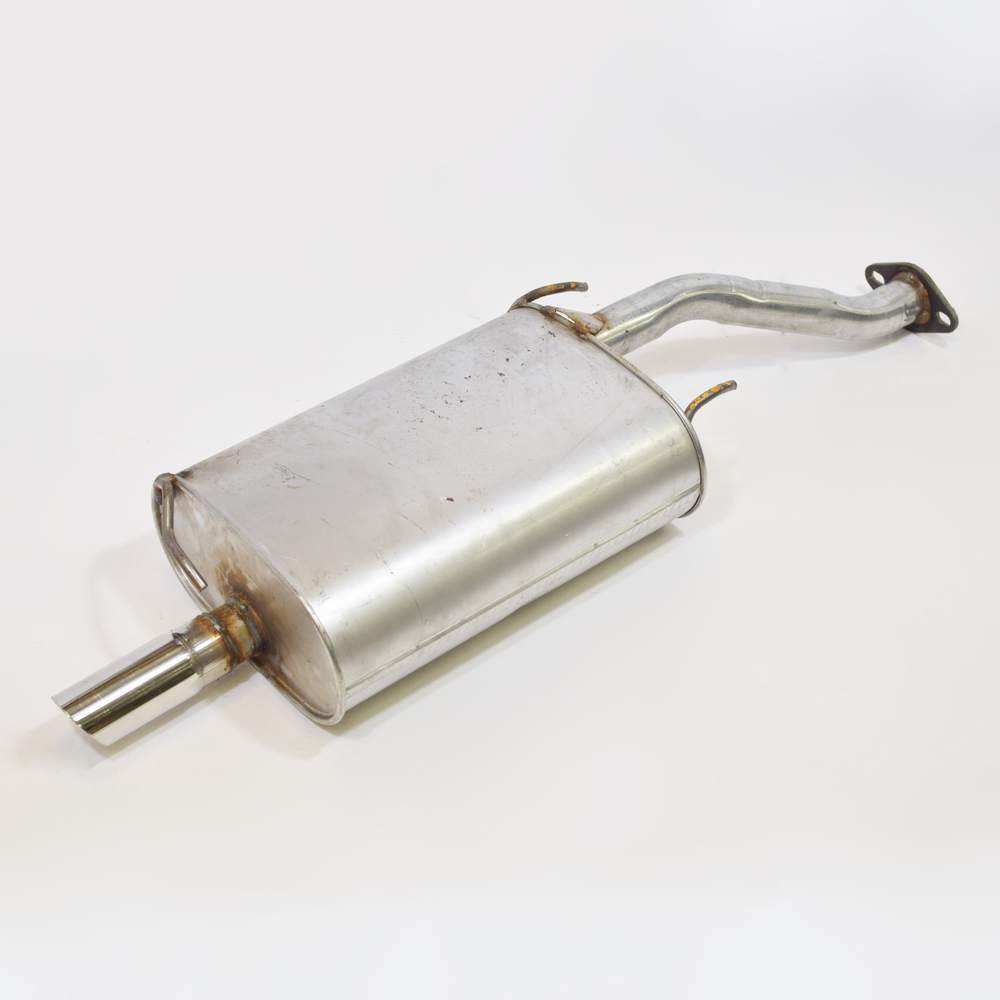 Rear assembly exhaust system