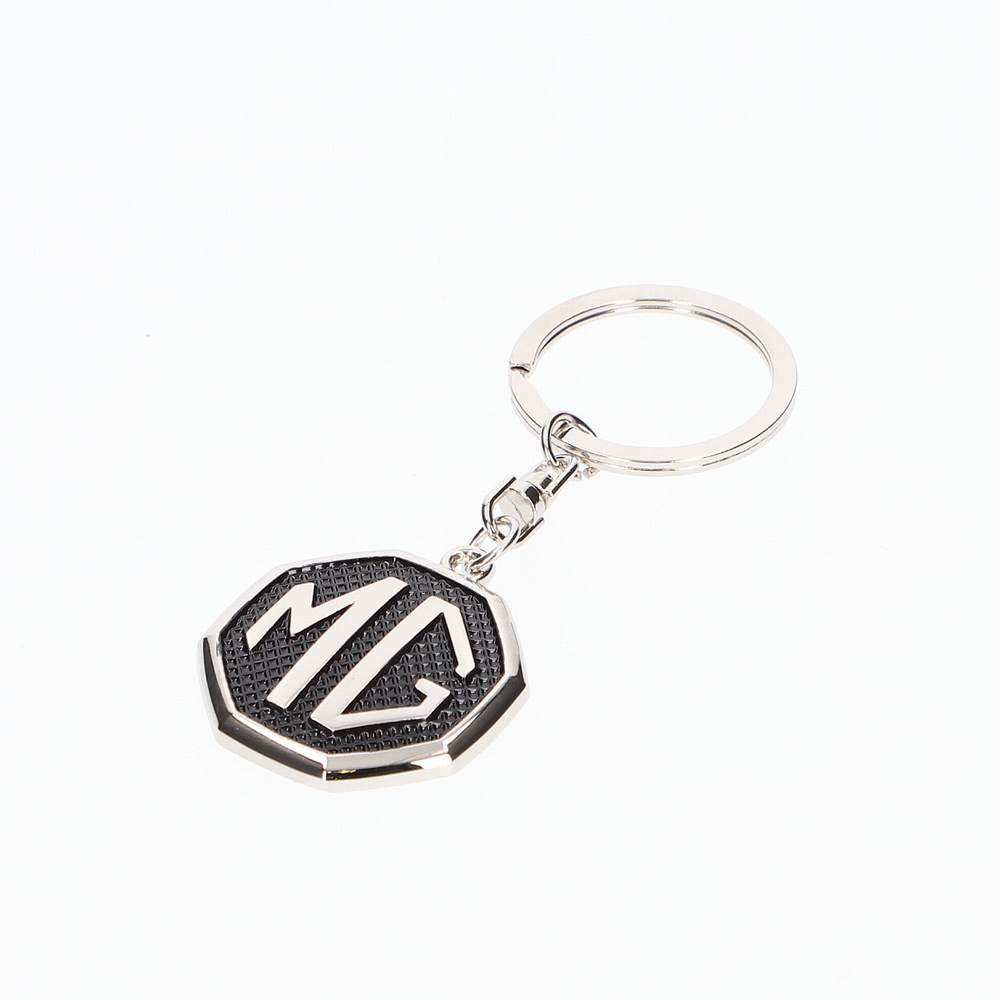 Stylish Metal MG Key Ring – Octagon Logo