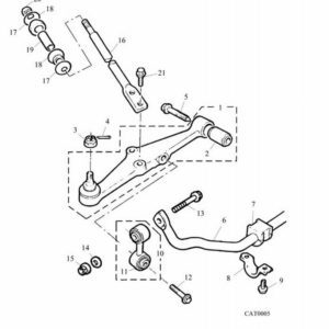 Front Anti Roll Bar, Lower Arm