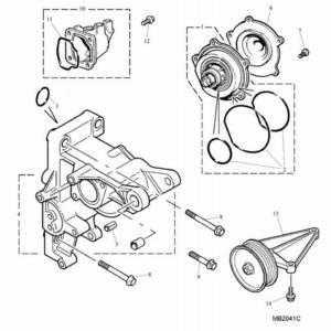 Water Pump-From (V) YD471064