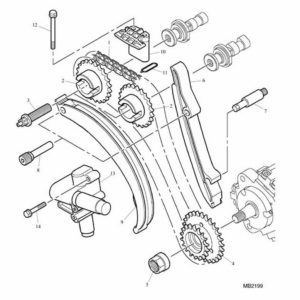 Timing Chain and Pulleys-Upper