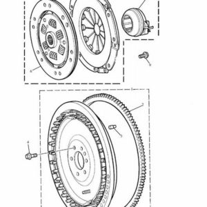 Flywheel, Clutch Manual