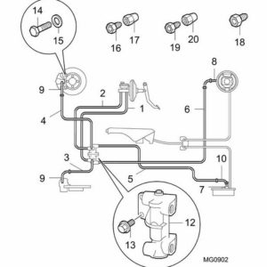 Brake Pipes-Except ABS Manual