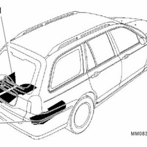 Rover 75 / MG ZT & ZT-T Interior / Trim Insulations Tourer