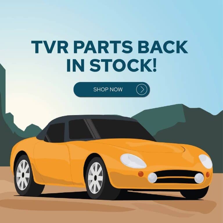 TVR CAR PARTS BACK IN STOCK