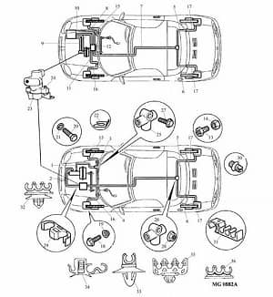 MGF TF Brake System