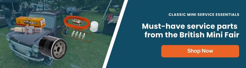 MUST HAVE SERVICE PARTS FROM THE BRITISH MINI FAIR