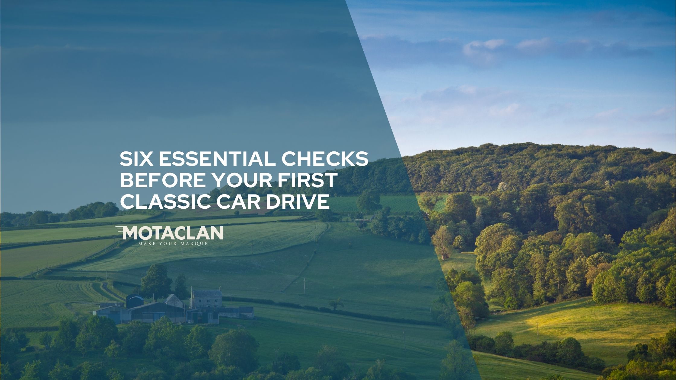 SIZ ESSENTIAL CHECKS BEFORE YOUR FIRST CLASSIC CAR DRIVE